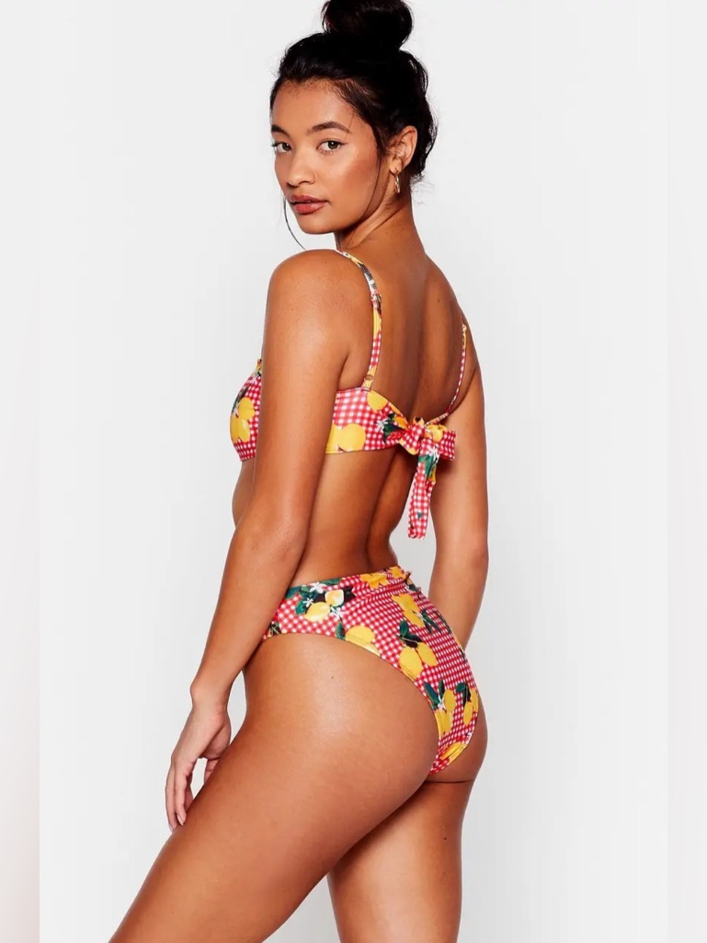 Nasty Gal Gingham Bikini Set - Picture 4 of 10